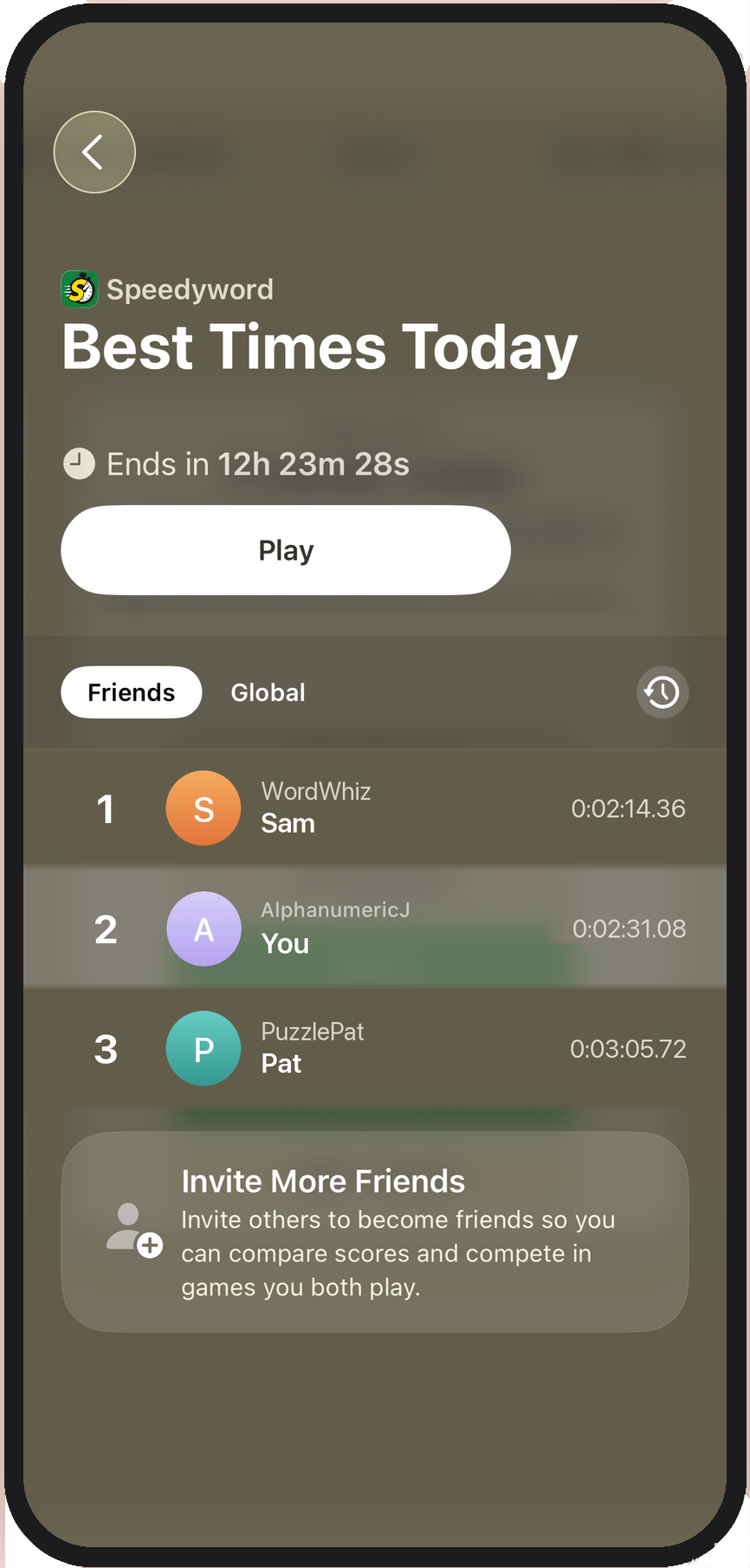 Leaderboard